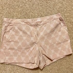 J. Crew cotton ikat print shorts